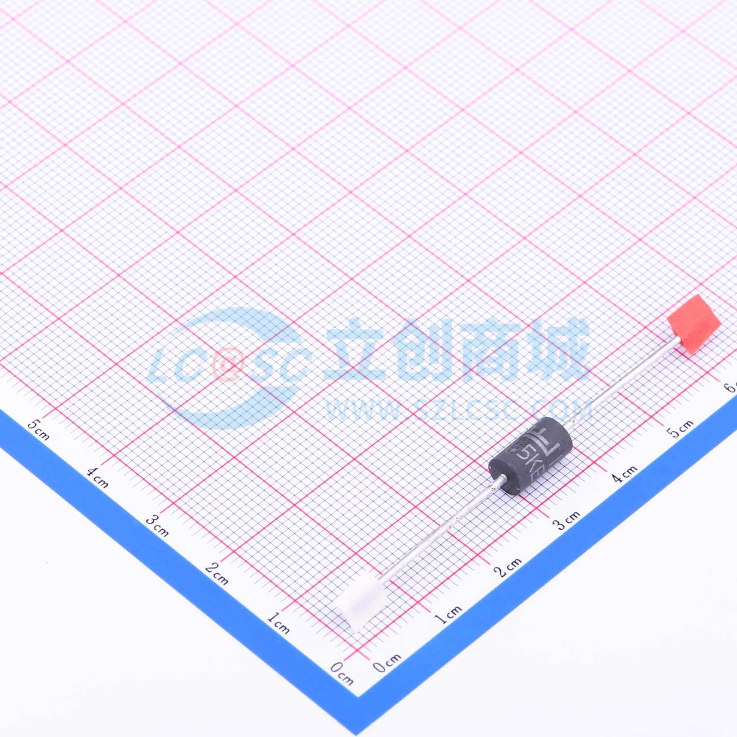 点击查看大图 1.5KE18CA实物图