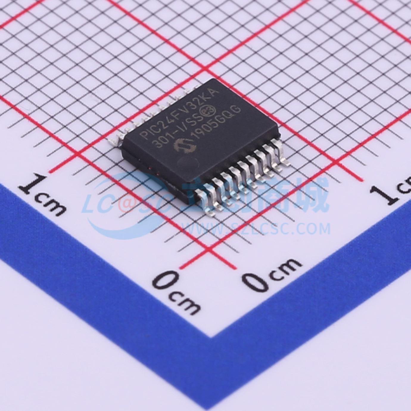 点击查看大图 PIC24FV32KA301T-I/SS实物图