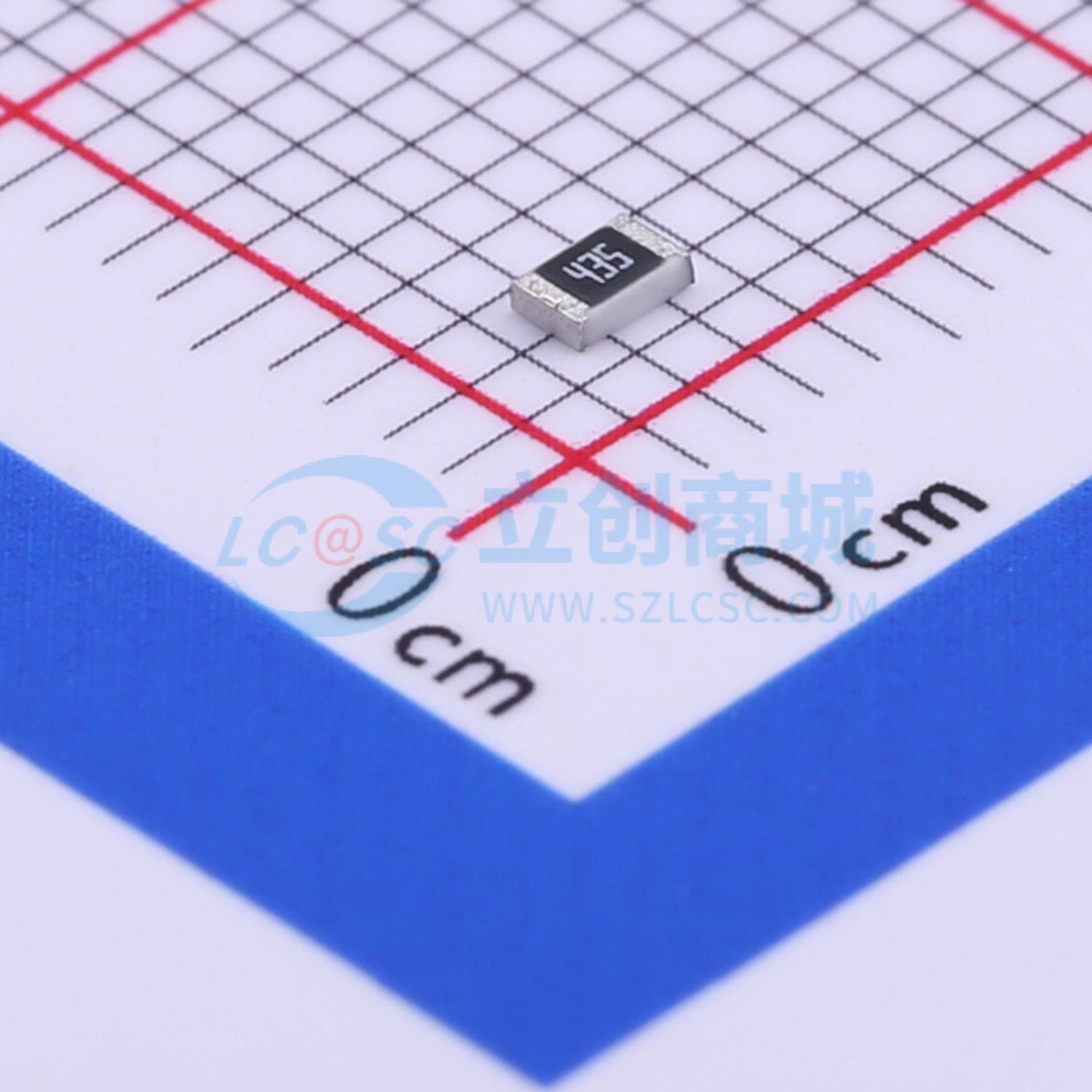 点击查看大图 CR0805J4M3P05实物图