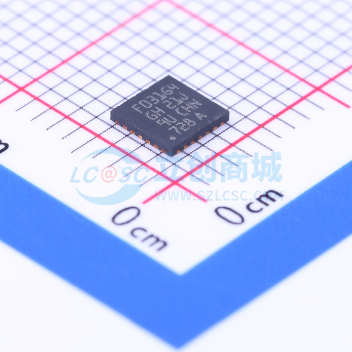 点击查看大图 STM32F031G4U6实物图