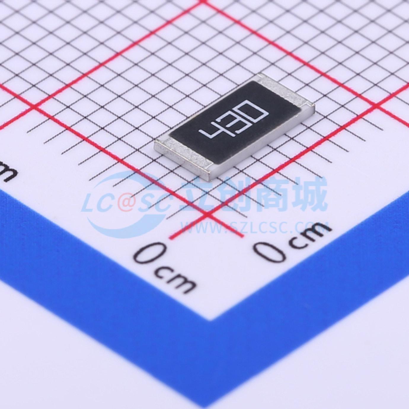 点击查看大图 CR2512J43R0E04Z实物图