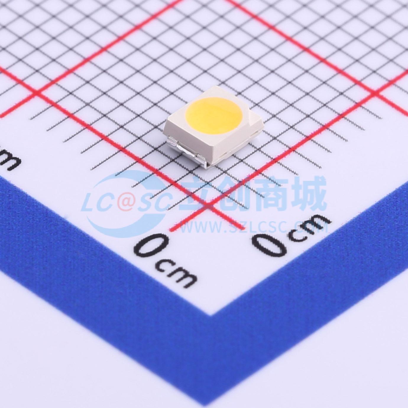 点击查看大图 HL-A-3528H343W-S1-13HL-HR3(SDCM<6)(3800K-4250K)实物图