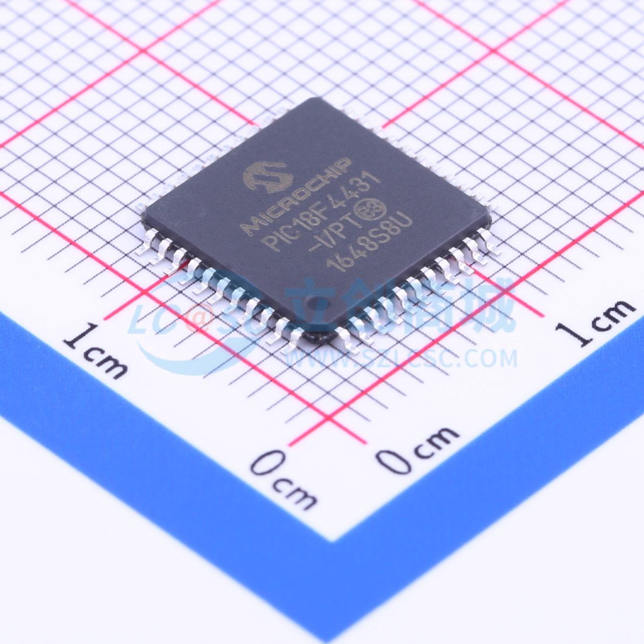 PIC18F4431-I/PT实物图