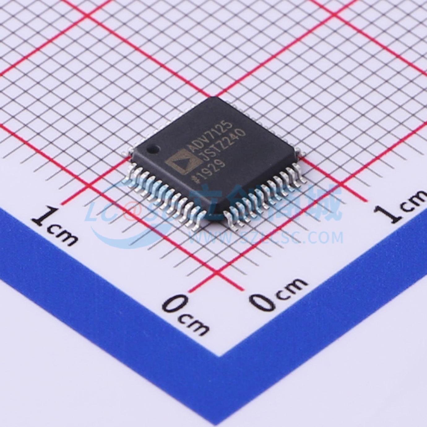 点击查看大图 ADV7125JSTZ240实物图