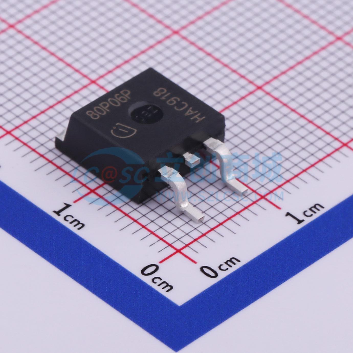 点击查看大图 SPB80P06PG实物图