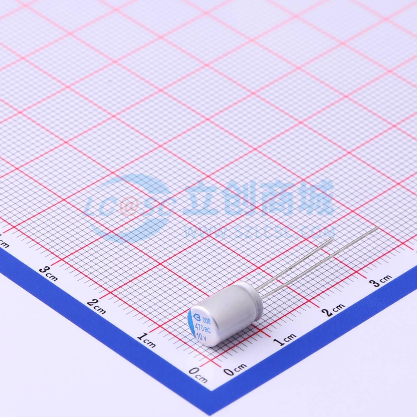 点击查看大图 BC010M471LO6.3*9L-1A4T实物图