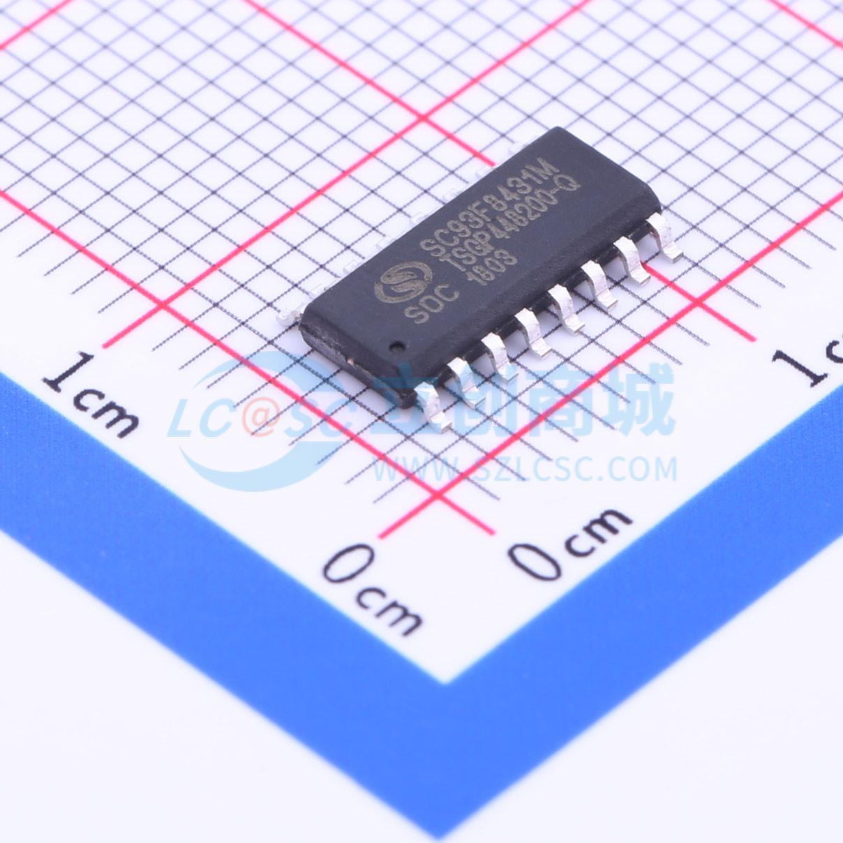 点击查看大图 SC93F8431M16U实物图