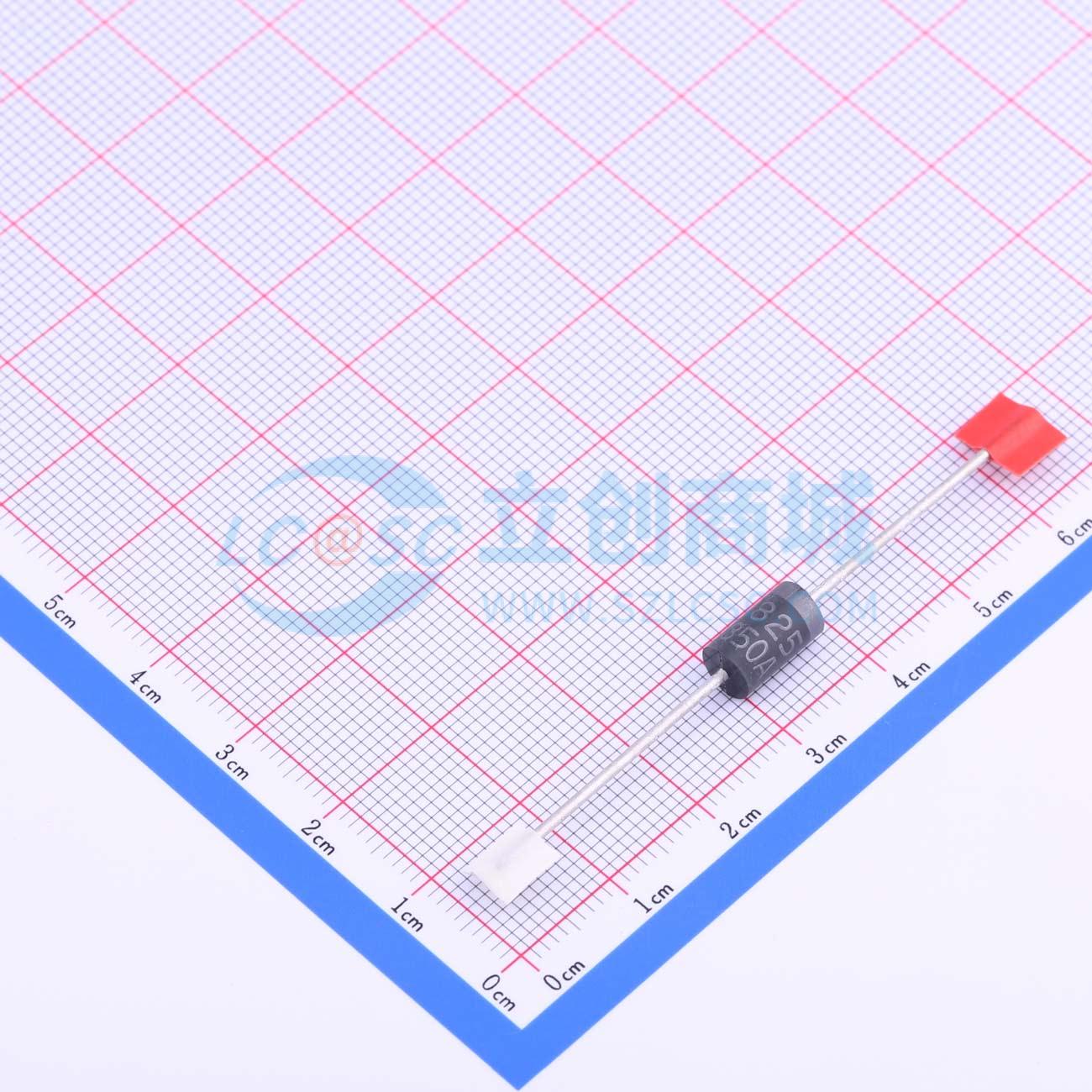 点击查看大图 1.5KE350A实物图