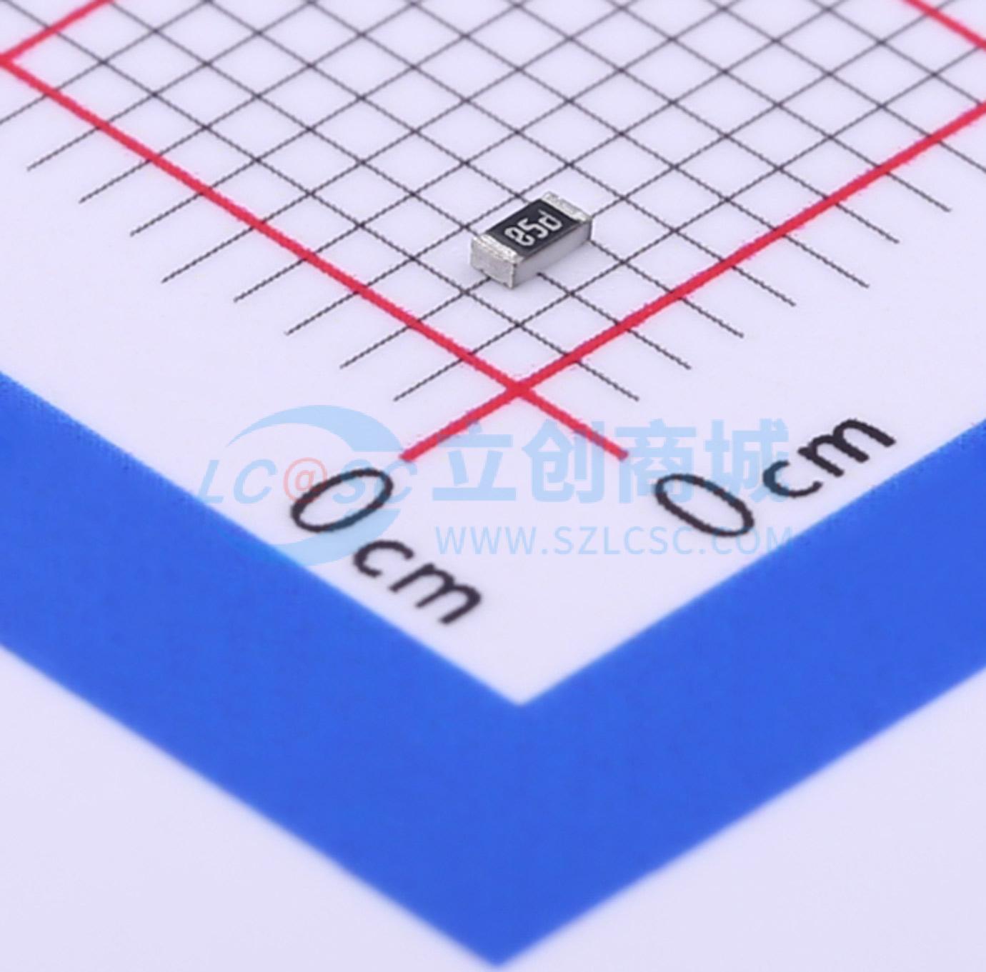 点击查看大图 CR0603F750KP05实物图