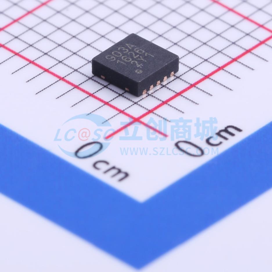 点击查看大图 MCP9903T-AE/9Q实物图