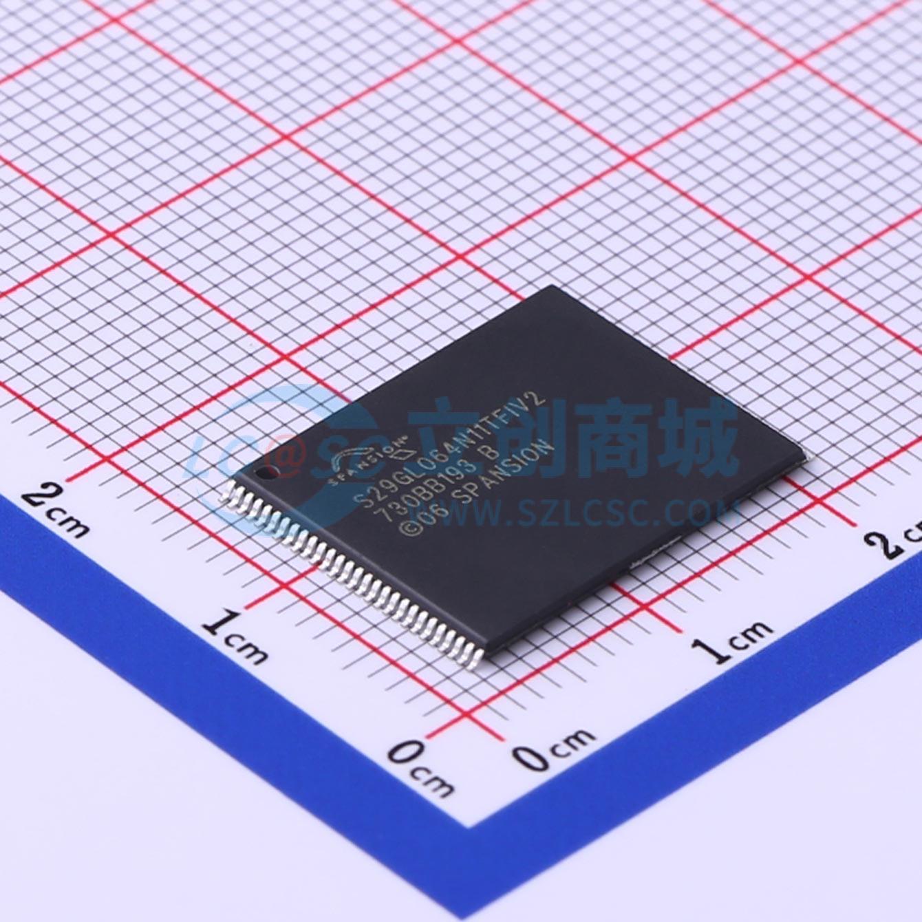 点击查看大图 S29GL064N11TFIV20实物图