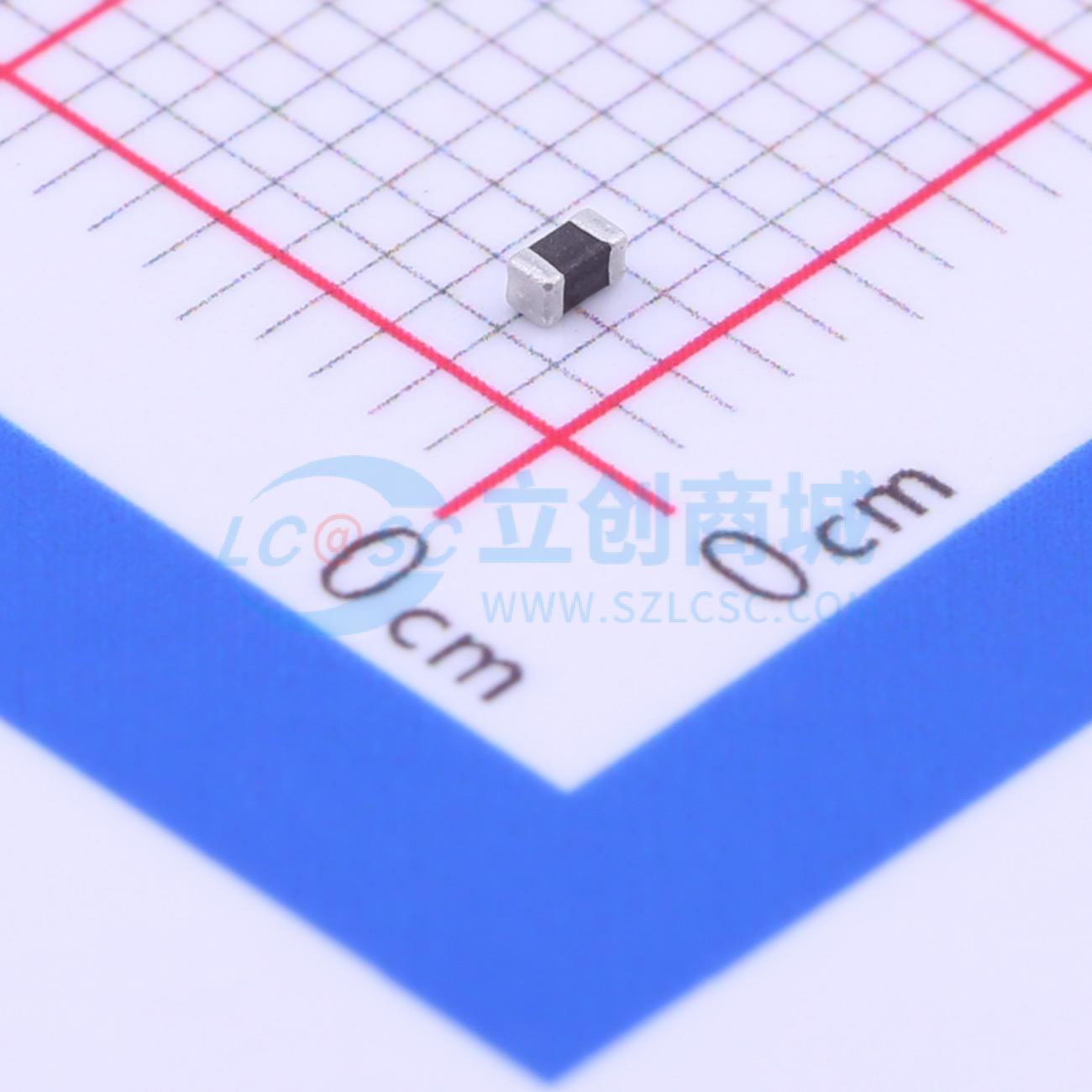 点击查看大图 LB1608T100M实物图