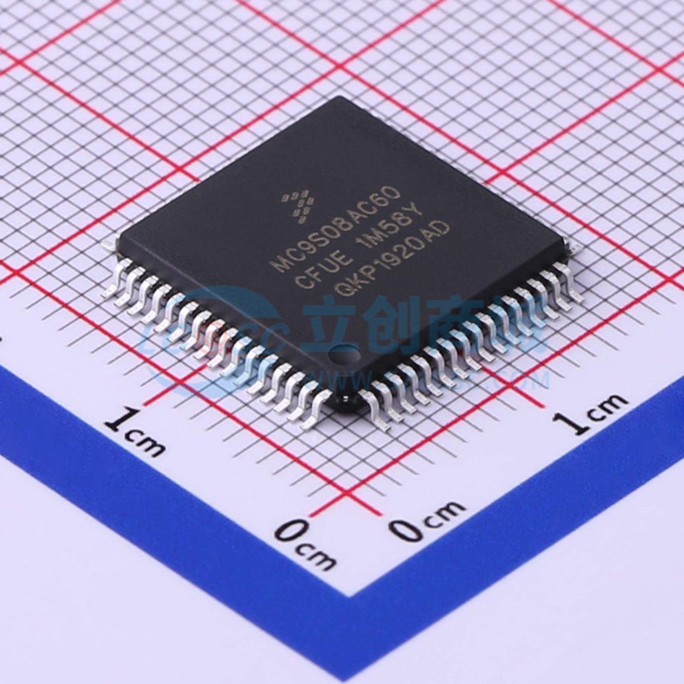 MC9S08AC60CFUE实物图