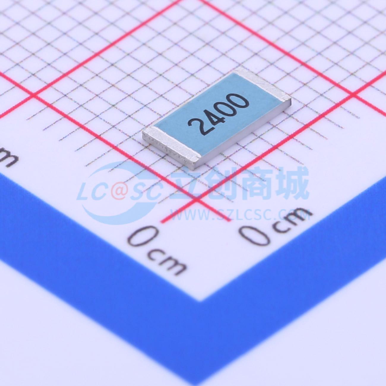 点击查看大图 RK73HW3ATTE2400F实物图