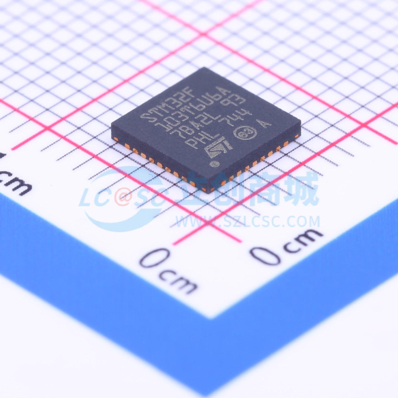 STM32F103T6U6A实物图