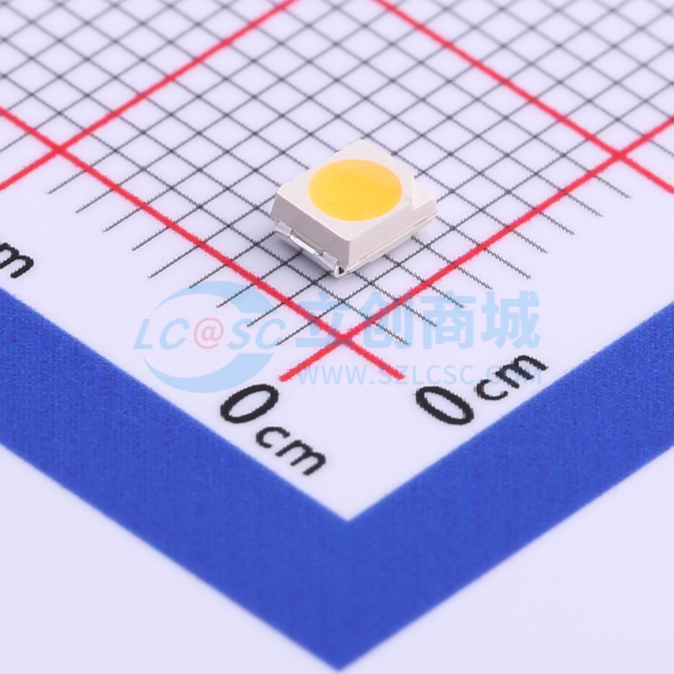 点击查看大图 HL-A-3528H343W-S1-13HL-HR3(SDCM<6)(2800K-3100K)实物图