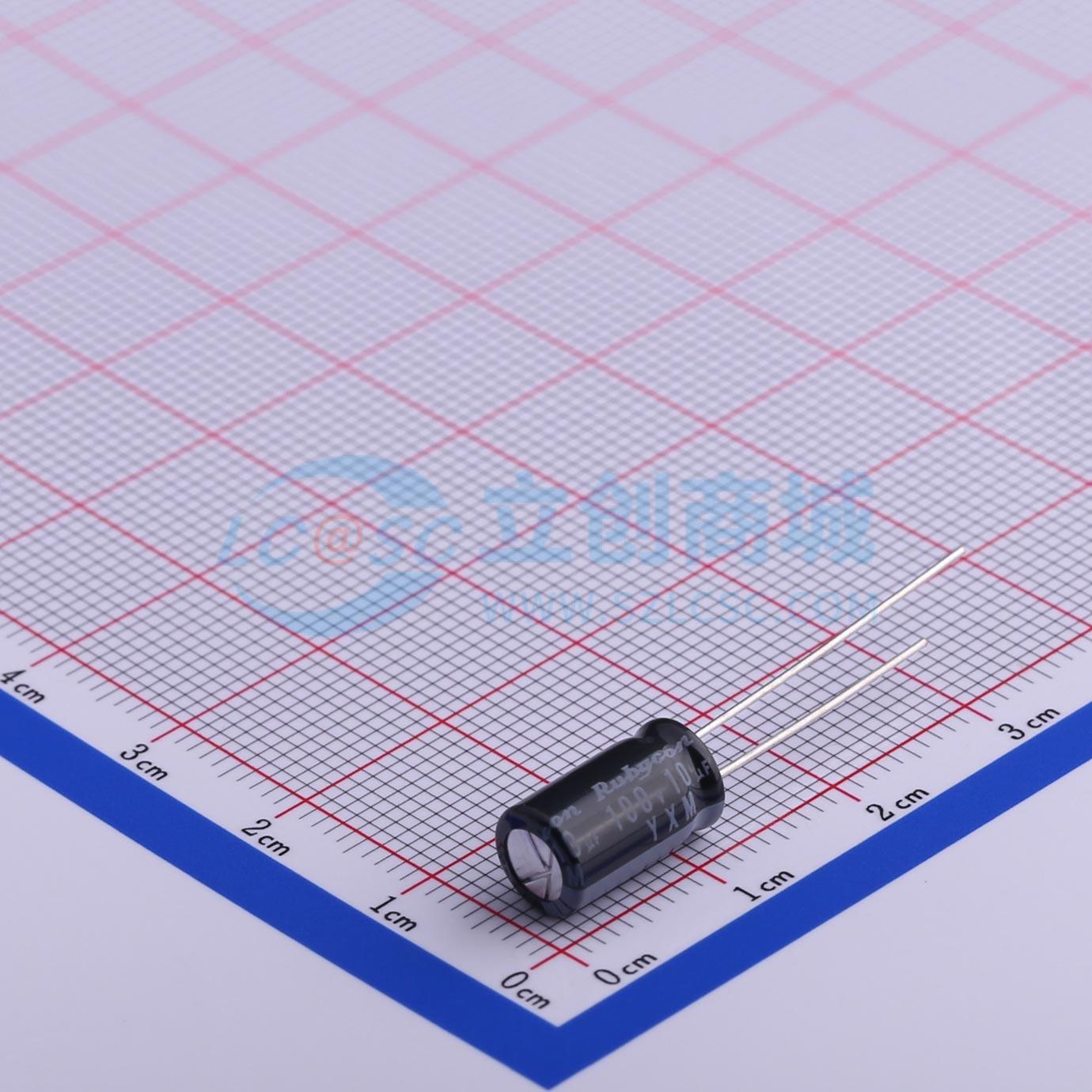 100YXM10MEFR6.3X11实物图