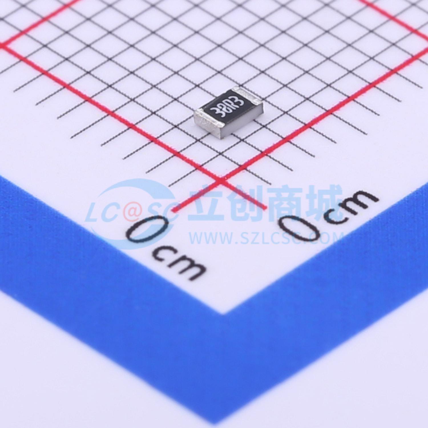 点击查看大图 CR0805F38R3P05实物图