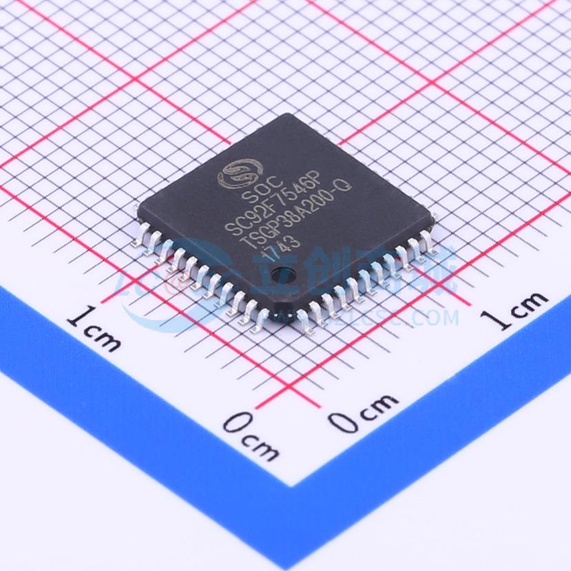 SC92F7546P44R实物图