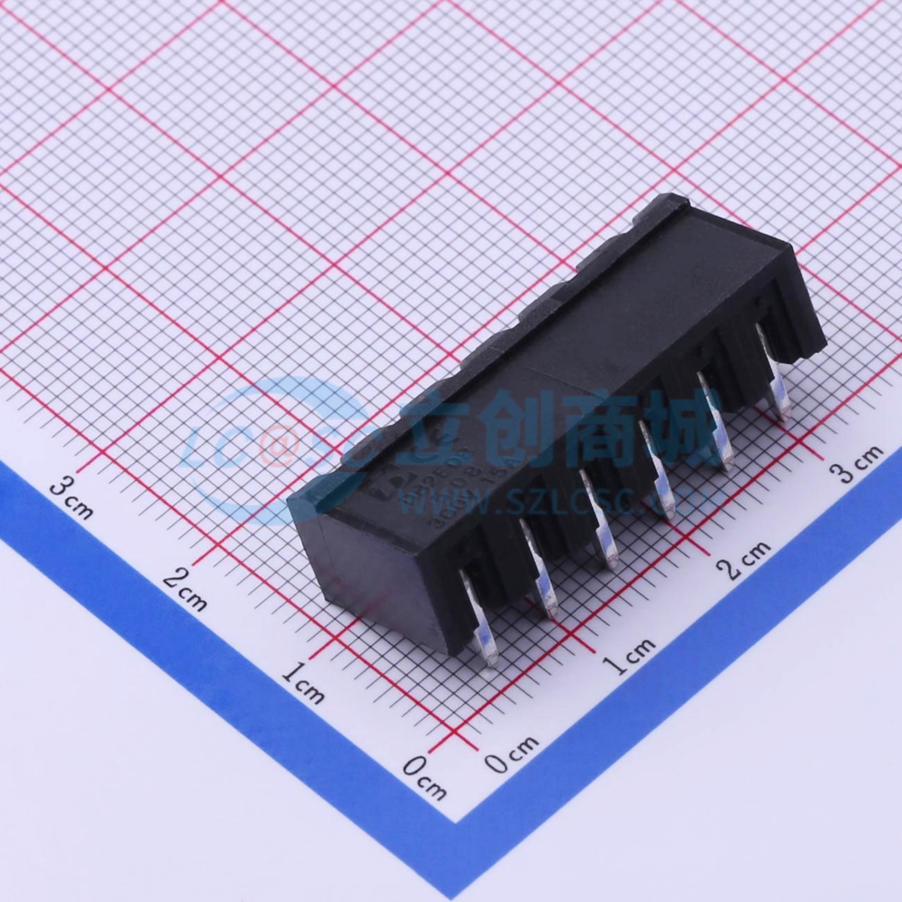 点击查看大图 DB2ERC-5.08-6P-BK实物图