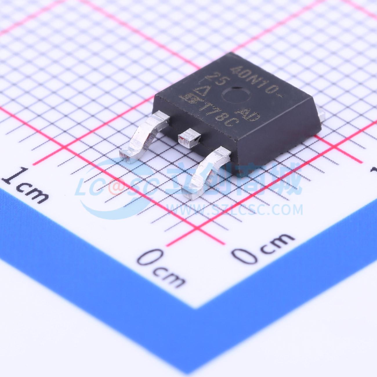 SUD40N10-25-E3实物图