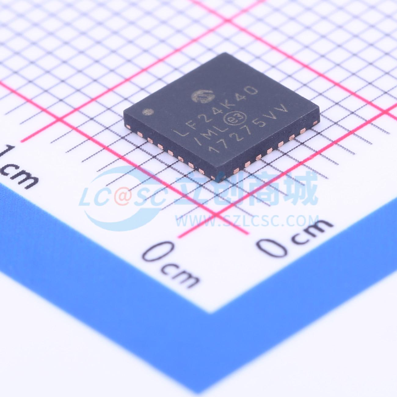 PIC18LF24K40-I/ML实物图