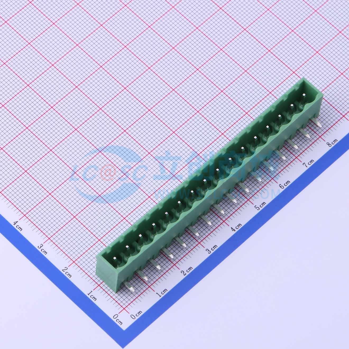 点击查看大图 DB2ERC-5.08-16P-GN实物图