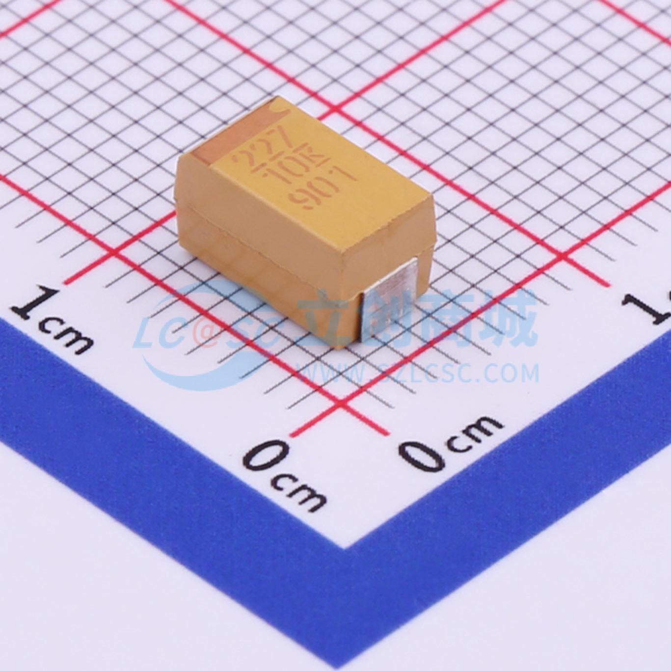 点击查看大图 T495X227K010ATE045实物图