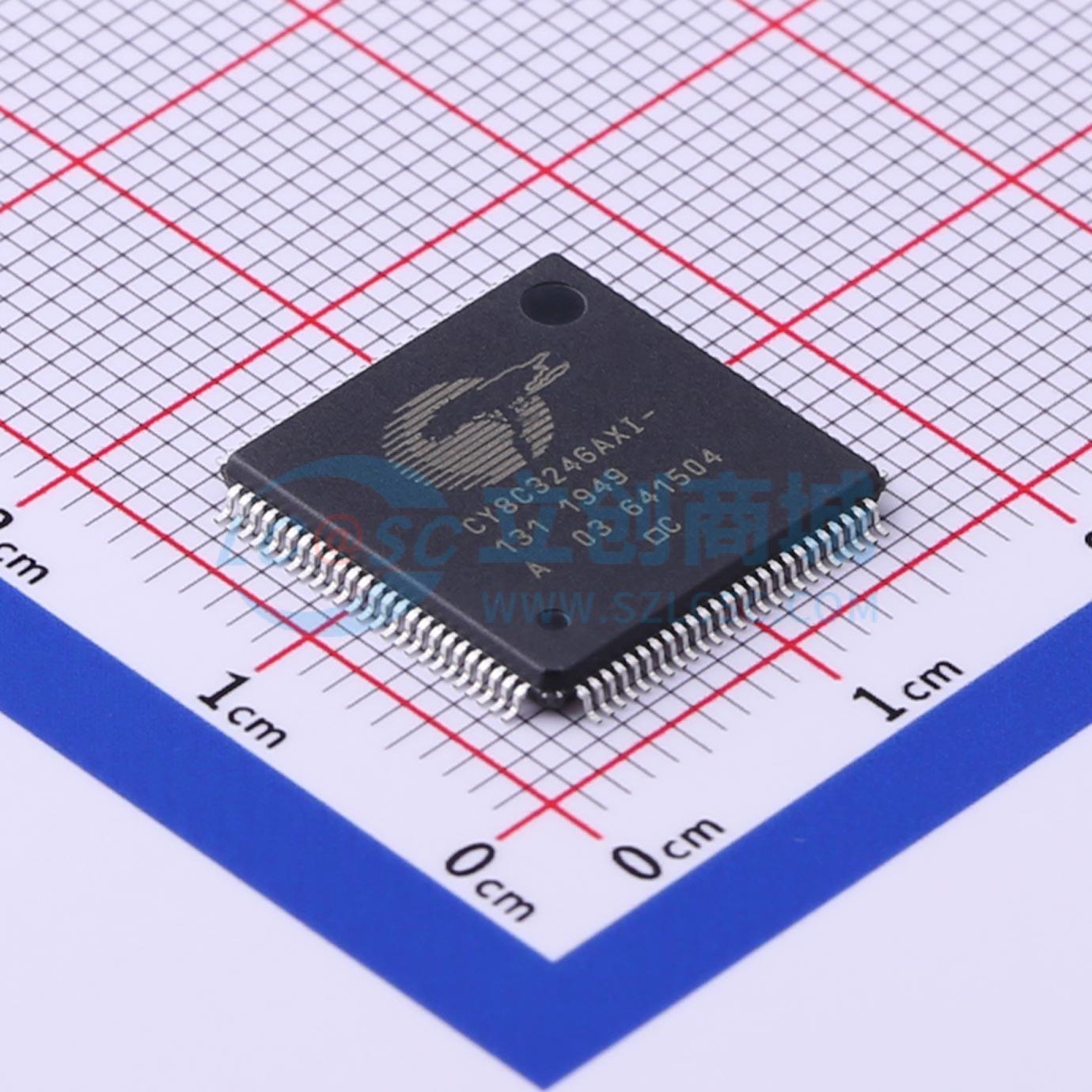 CY8C3246AXI-131实物图