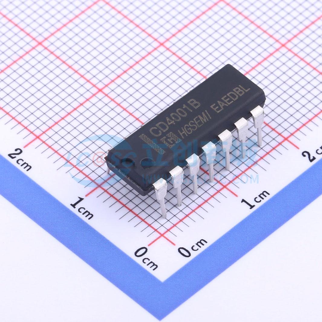 点击查看大图 CD4001BE实物图