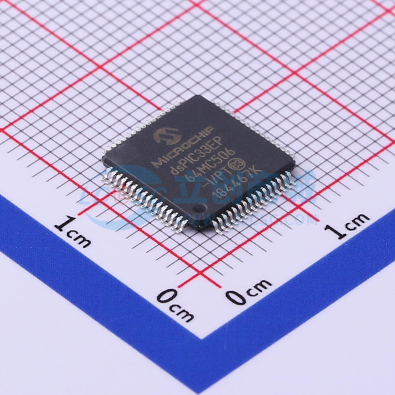 点击查看大图 DSPIC33EP64MC506-I/PT实物图