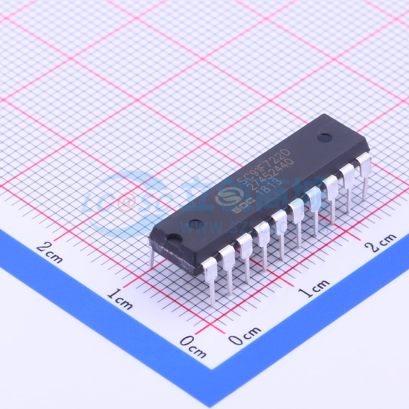 点击查看大图 SC91F722D20U实物图