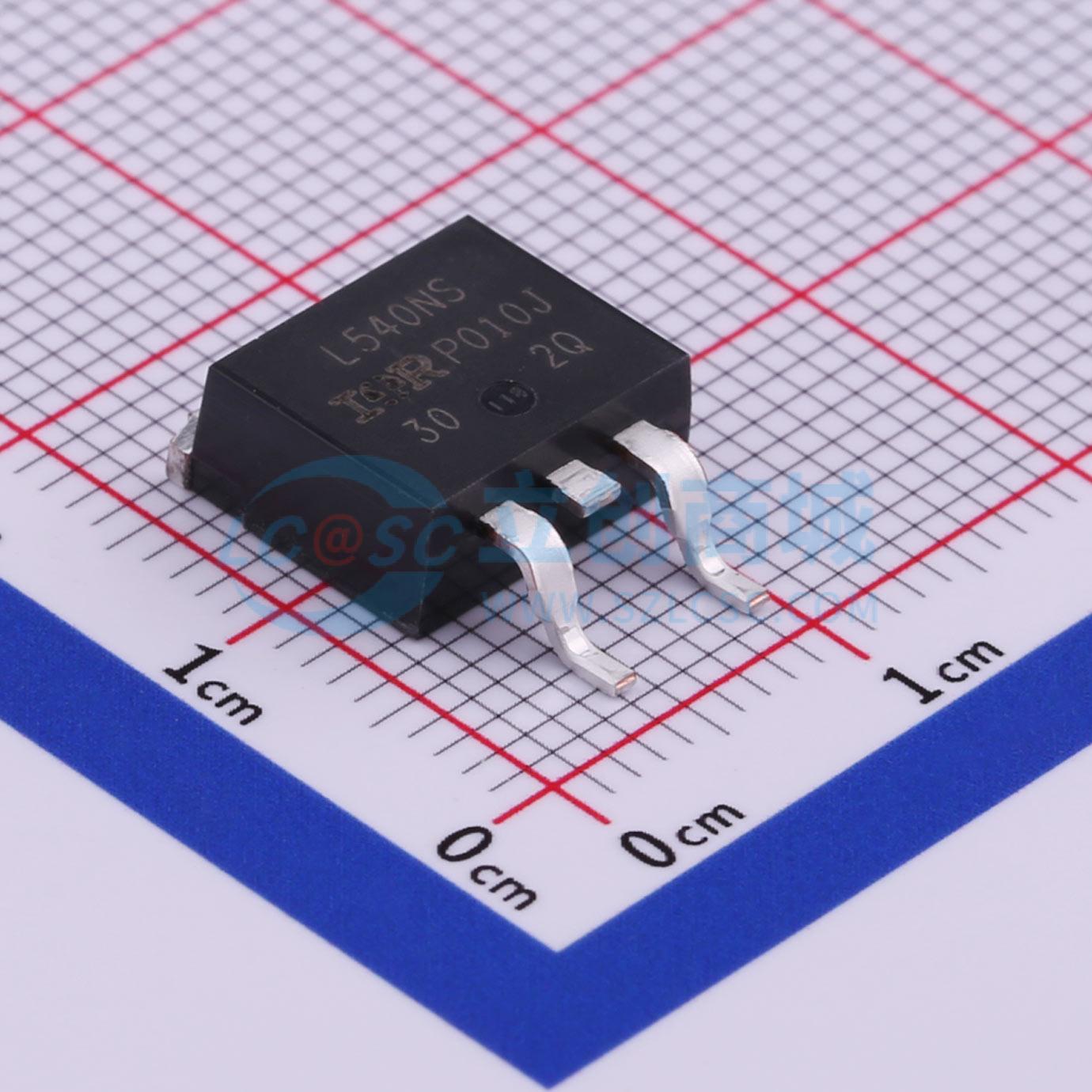 点击查看大图 IRL540NSTRLPBF实物图