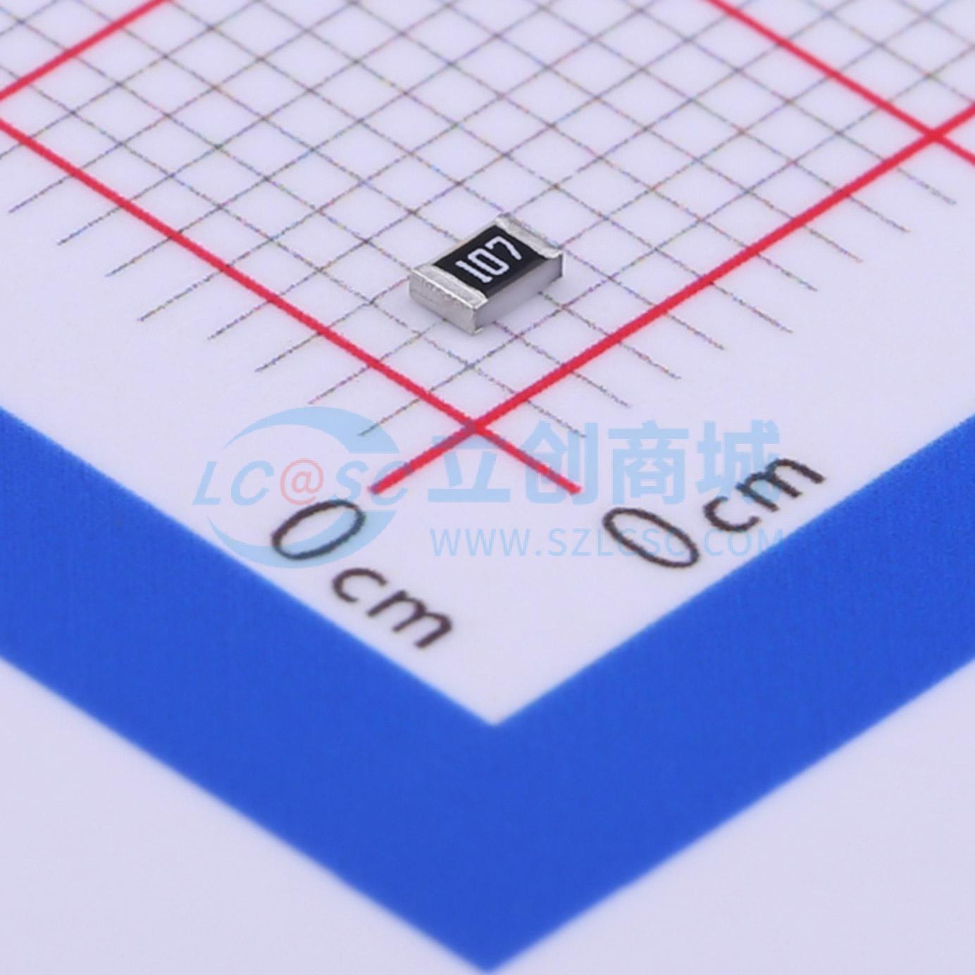 点击查看大图 HMC0805JT100M实物图