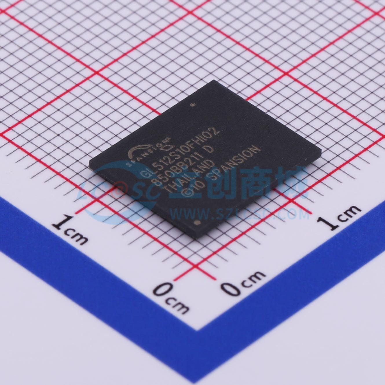 S29GL512S10FHI020实物图