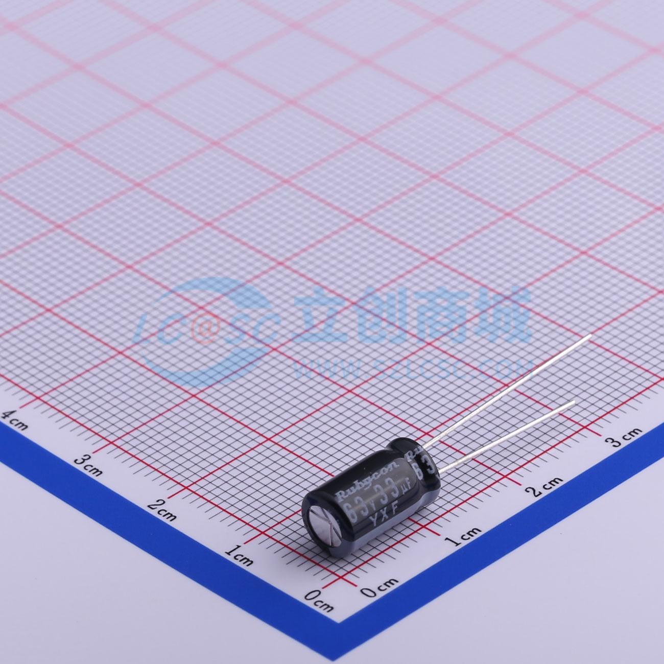 点击查看大图 63YXF33MEFC6.3X11实物图