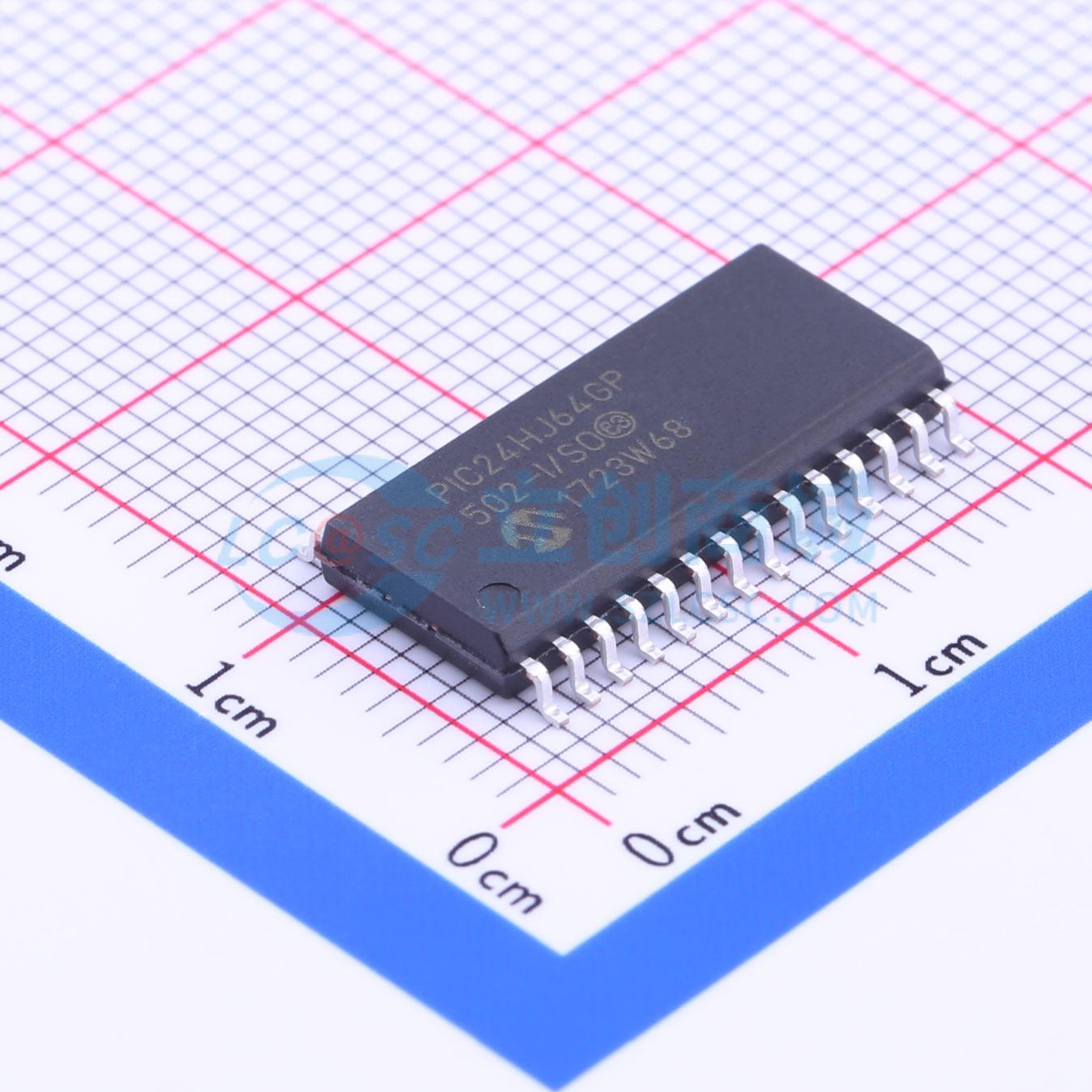 PIC24HJ64GP502-I/SO实物图
