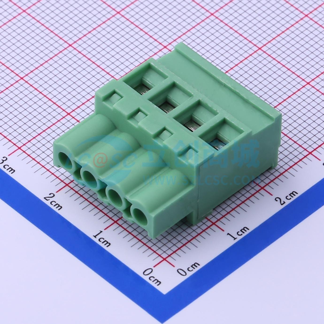 点击查看大图 DB2EKB-5.08-4P-GN-S实物图