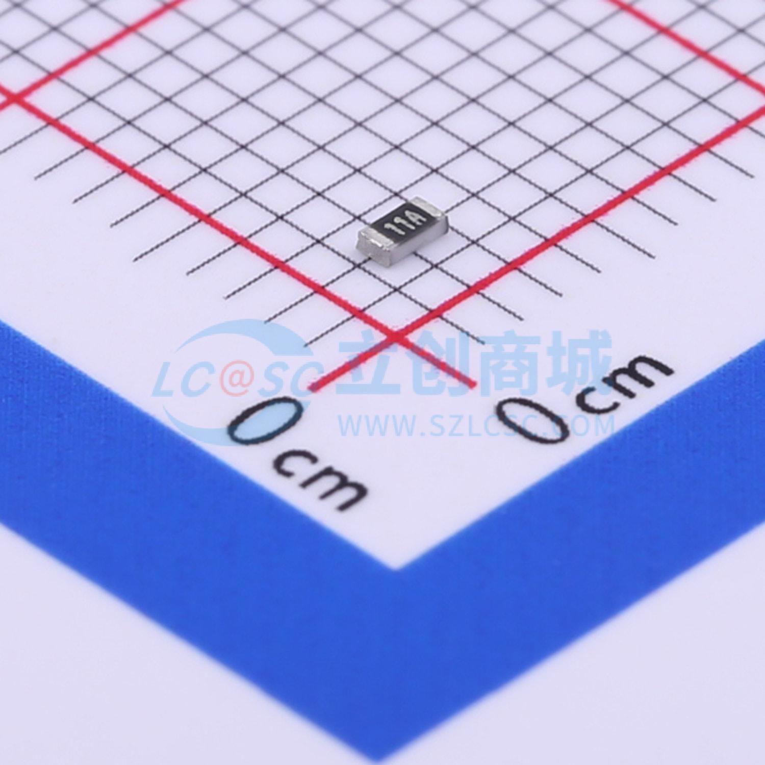 点击查看大图 CR0603F127RP05实物图