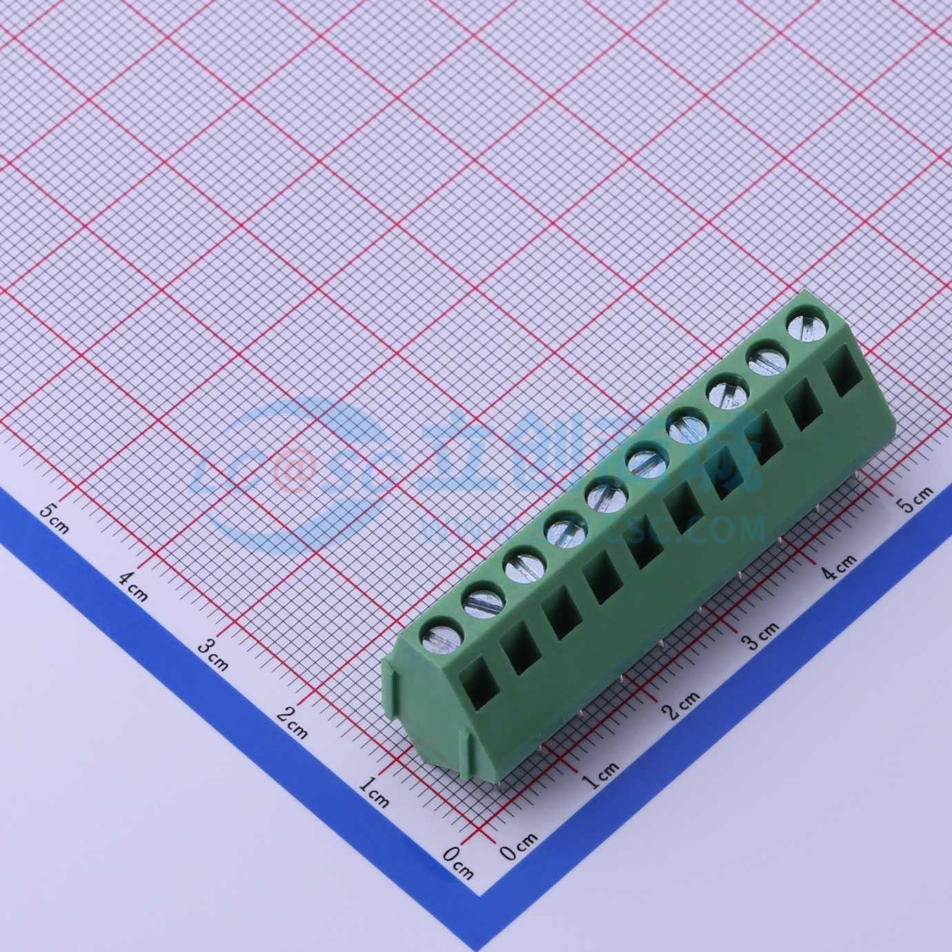 点击查看大图 DB103-5.0-10P-GN-S实物图