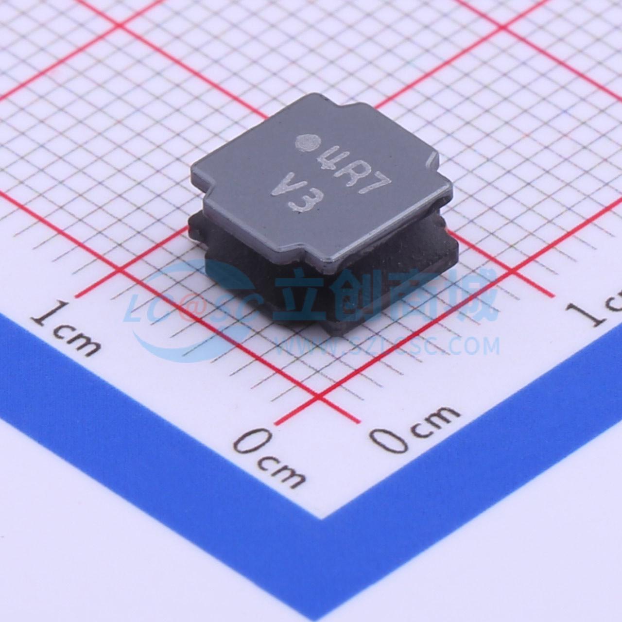 点击查看大图 NRS8040T4R7NJGJ实物图