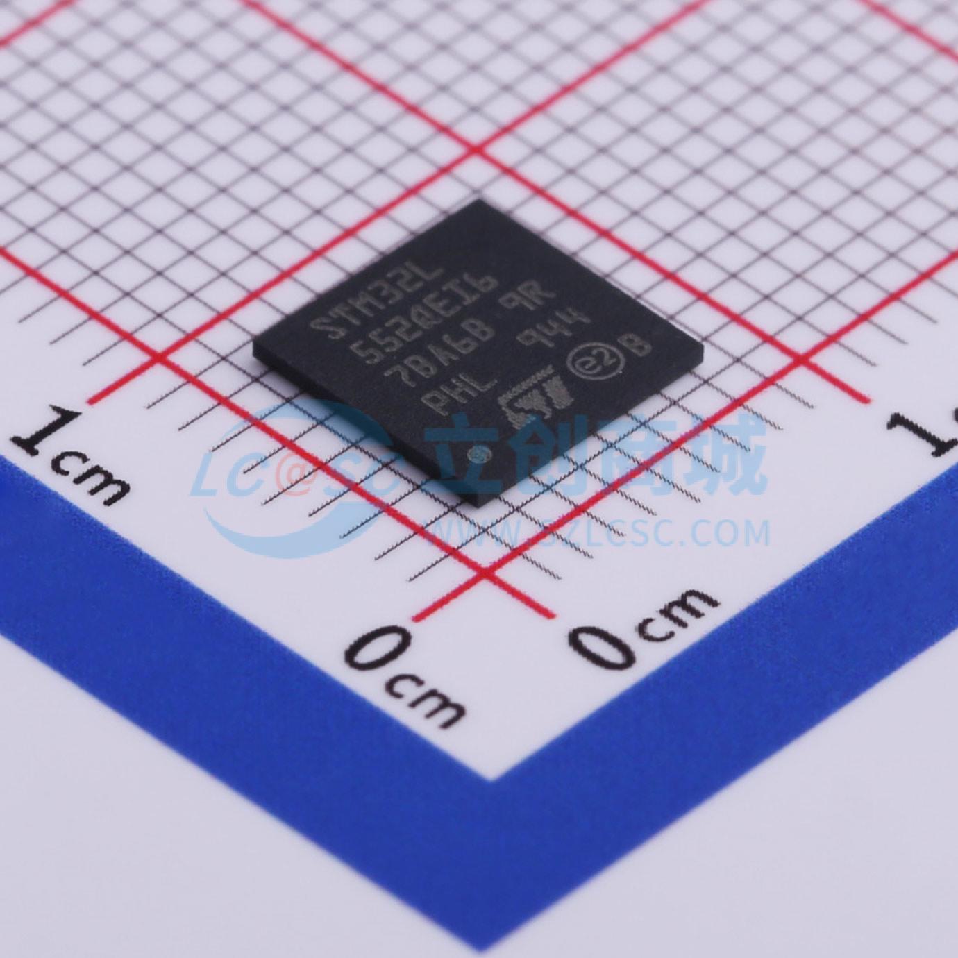 点击查看大图 STM32L552QEI6实物图