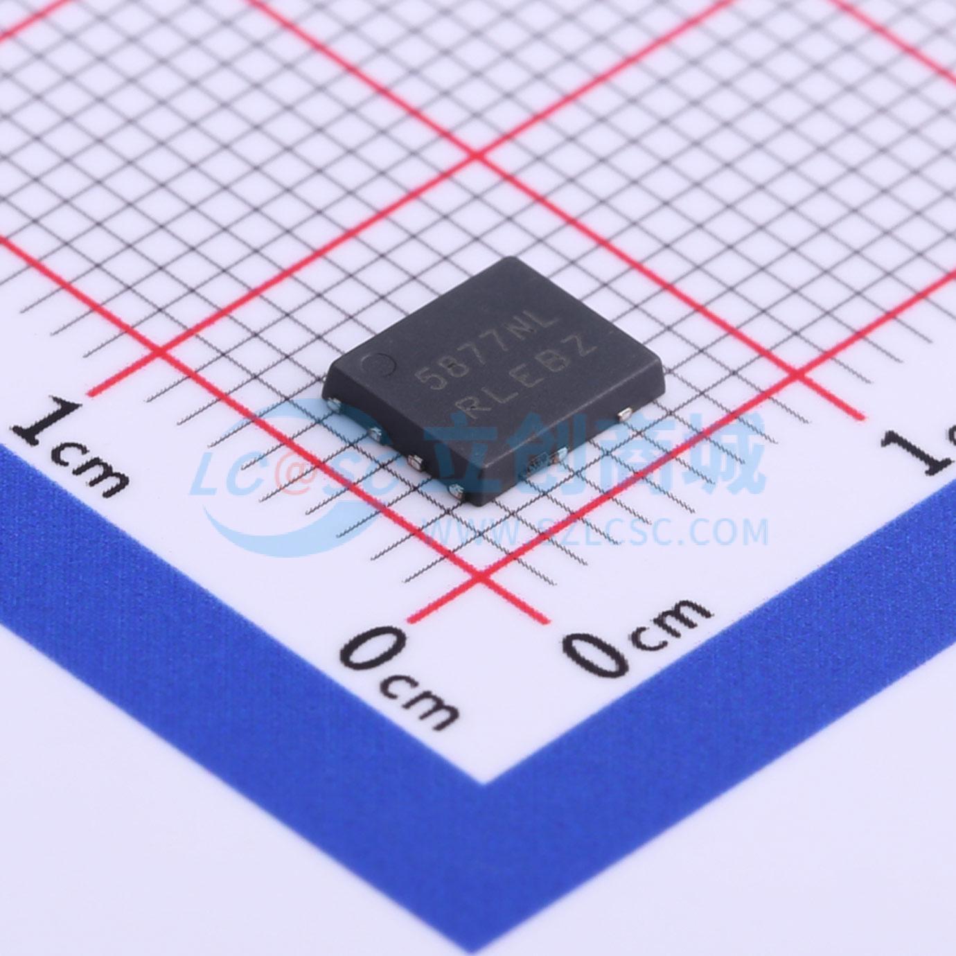 点击查看大图 NVMFD5877NLT1G实物图