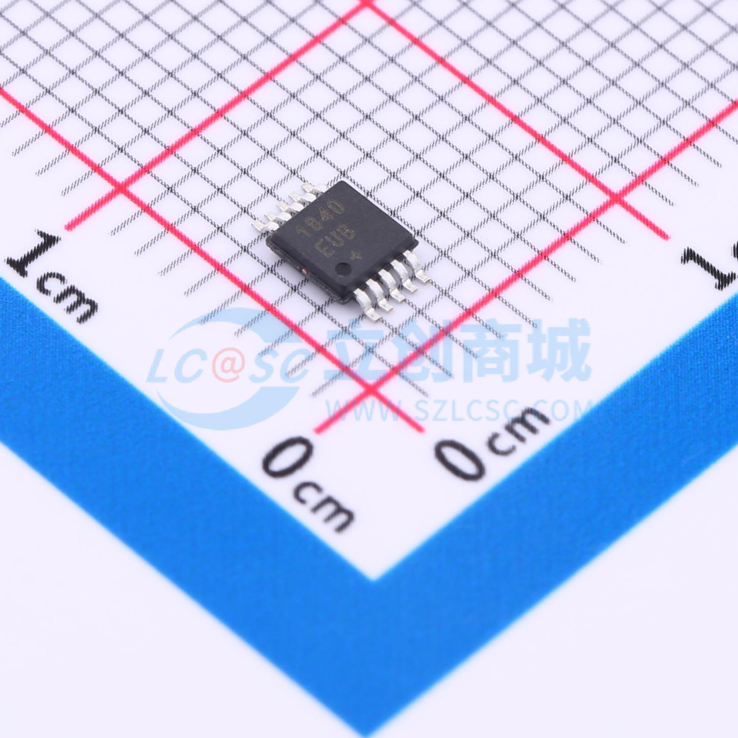 点击查看大图 MAX1840EUB+实物图