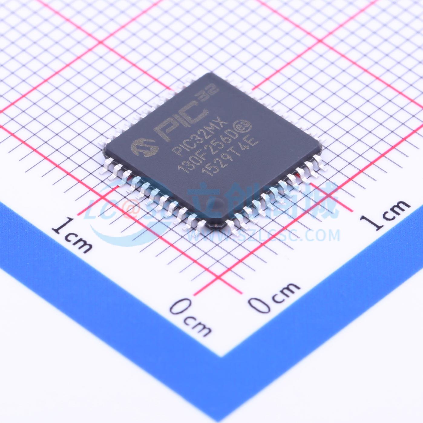 PIC32MX130F256D-50I/PT实物图