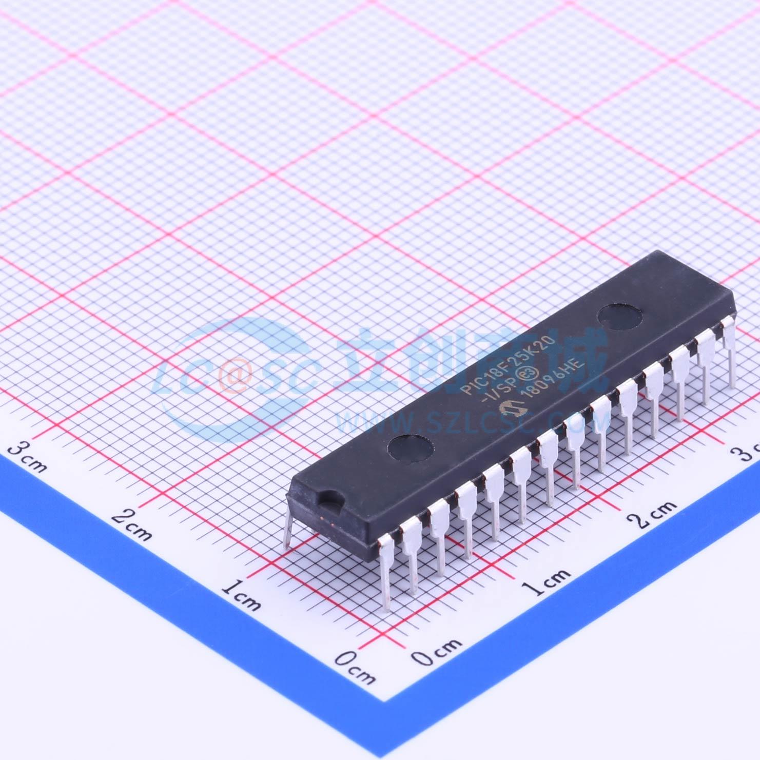 PIC18F25K20-I/SP实物图