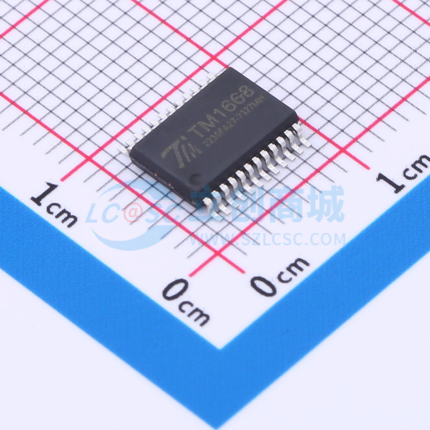 点击查看大图 TM1668(TA1323C)实物图