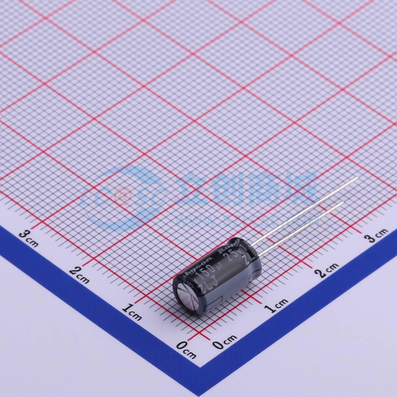 点击查看大图 25ZLJ150M6.3X11实物图