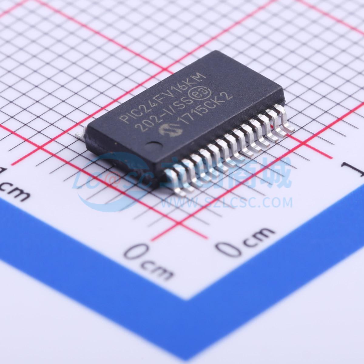 点击查看大图 PIC24FV16KM202-I/SS实物图