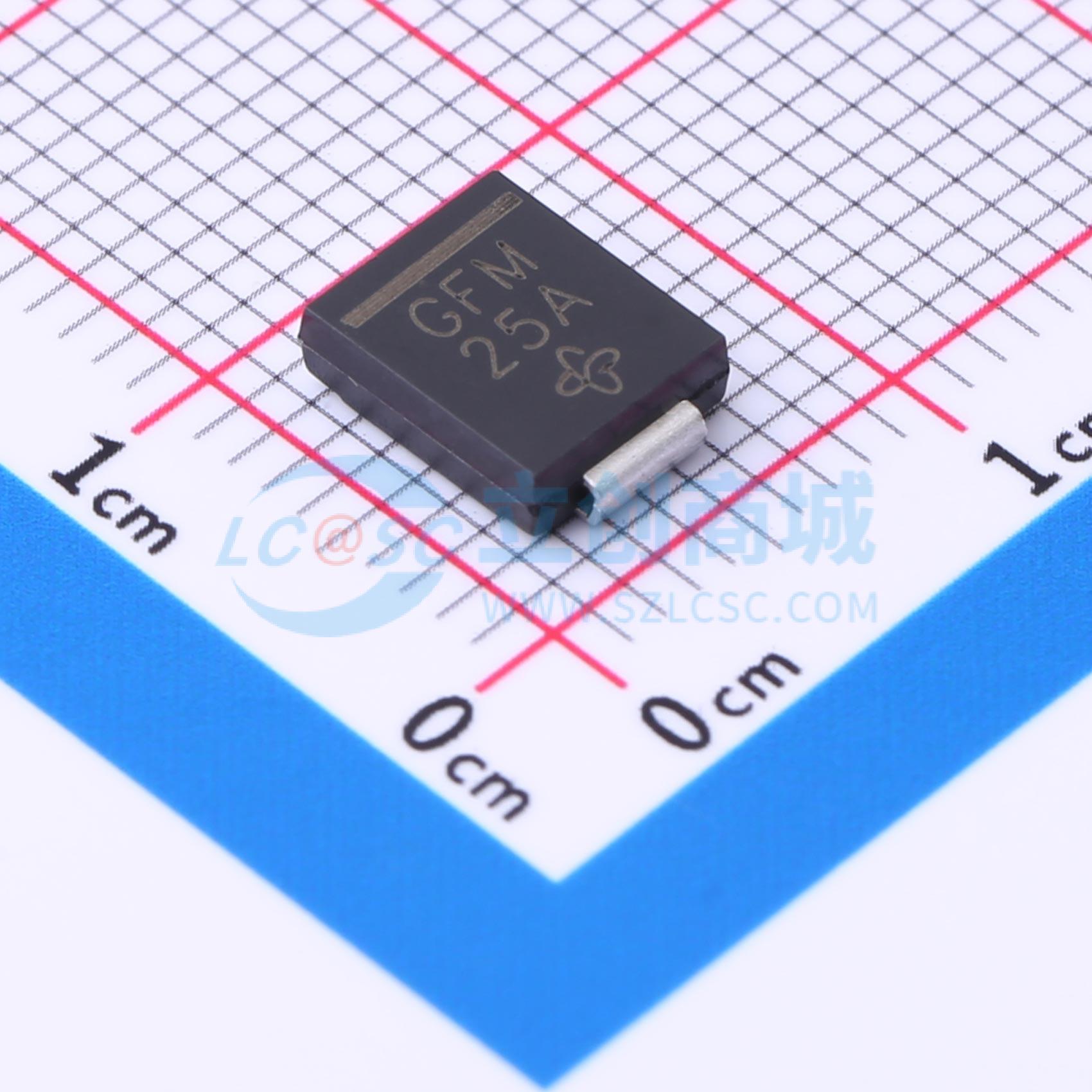 点击查看大图 SMCJ33A-E3/9AT实物图